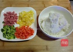 菠萝炒饭的做法图解1