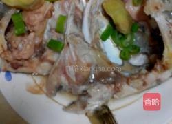 青红椒蒸鱼头的做法图解4