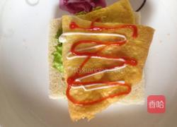 鸡蛋三明治的做法图解5