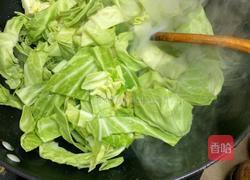炒包菜的做法图解3