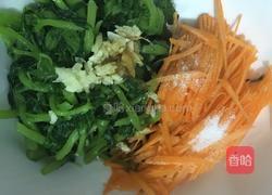 凉拌茼蒿胡萝卜的做法图解8
