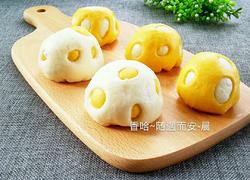 金钱豆沙包