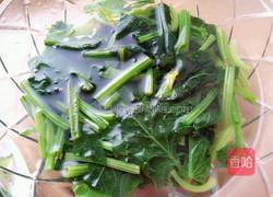 菠菜拌粉丝的做法图解2