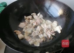 干煸茶树菇肉片的做法图解5
