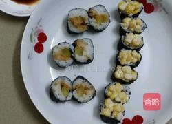 玉米和肉松寿司的做法图解10