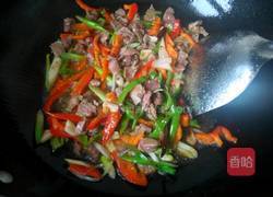 木耳炒肉（牛肉）的做法图解4