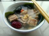 海带黄豆排骨汤