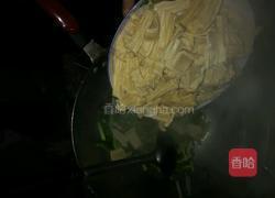 韭菜炒腐竹的做法图解6