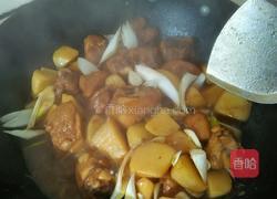 土豆炖鸡腿的做法图解6