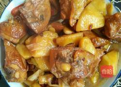土豆炖鸡腿的做法图解8