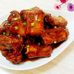 蒜蓉辣酱烧排骨