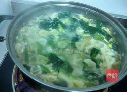 菠菜豆腐蝴蝶面的做法图解7