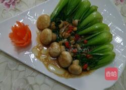 白菜耗蘑菇的做法图解7