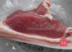 青椒豆豉熬肉的做法图解1