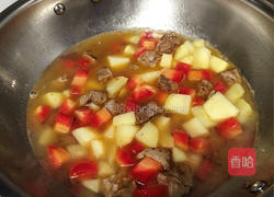 咖喱牛肉水果饭的做法图解10