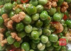 肉沫鲜豆粒的做法图解3