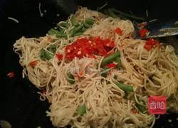 豆角焖面的做法图解4