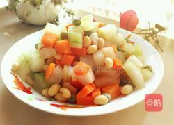 冬瓜双豆的做法图解10