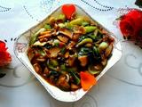 耗油香菇炒油菜