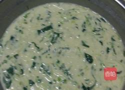 青罗卜菠菜鸡蛋煎饼的做法图解4