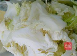 醋溜白菜的做法图解2