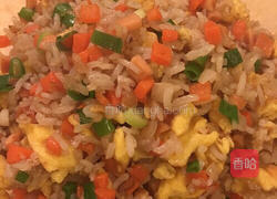 三丁鸡蛋炒饭的做法图解14