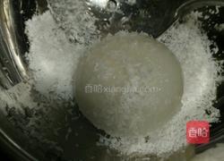 椰丝芝麻糯米糍的做法图解4