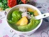 芥菜番薯鲮鱼丸汤