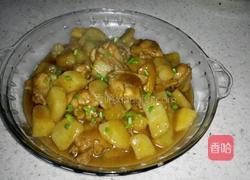 土豆烧鸡翅的做法图解4