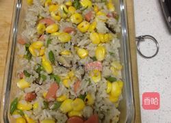 玉米炒饭的做法图解5