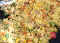 黄金杂蔬炒饭的做法图解7