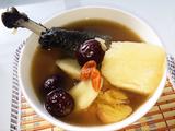 乌鸡淮山牛蒡汤
