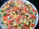 三色玉米粒