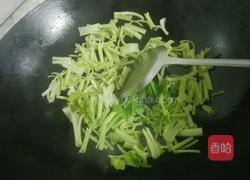 芹菜炒面条的做法图解5