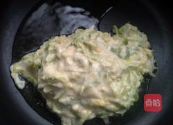 卷心菜鸡蛋饼的做法图解3