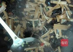 五香卜干炒木耳的做法图解8