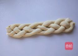 辫子面包的做法图解3