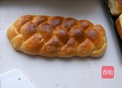 辫子面包的做法图解4