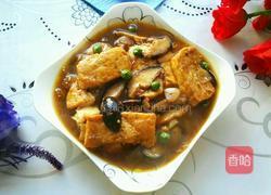 香菇烧豆腐的做法图解6
