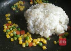 彩色炒饭的做法图解5