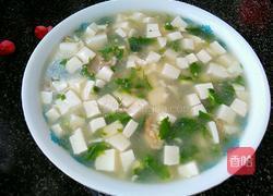 荠菜豆腐汤的做法图解17