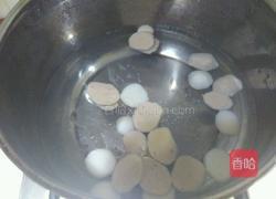 菜心丸子汤的做法图解3