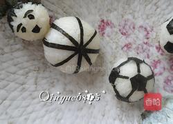 足球饭团的做法图解5