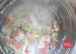 帝王蟹 阿拉斯加蟹 汤鲜肉美的做法图解4