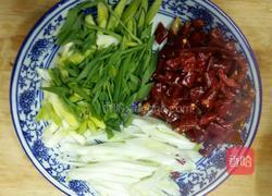 黄白菜醋烧羊肉的做法图解4