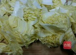 黄白菜醋烧羊肉的做法图解6