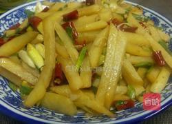 酸辣土豆条的做法图解6
