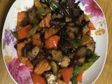 酱肉炒辣子