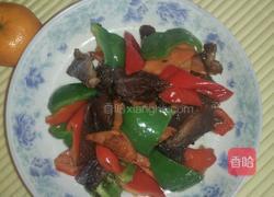 青椒炒牛肉的做法图解4