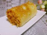 香葱肉松面包卷的做法[图]
